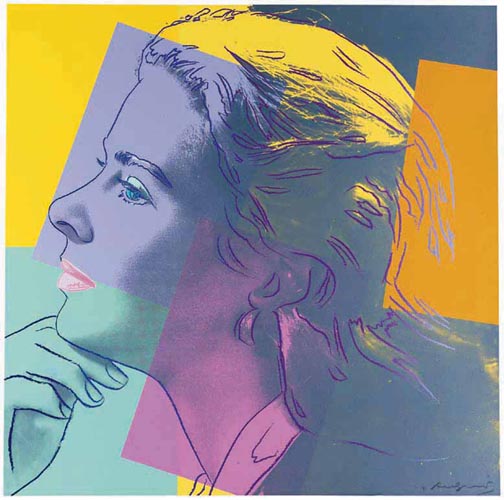 Ingrid Bergman (as Herself), 1983 - Andy Warhol