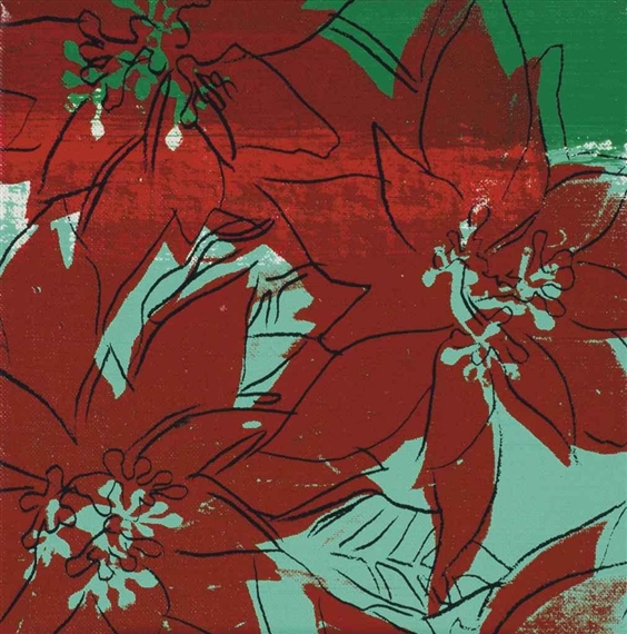 Poinsettias, 1982 - Andy Warhol