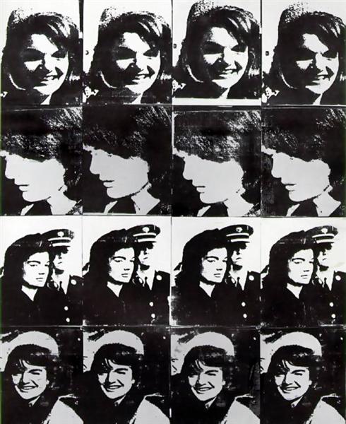 Sixteen Jackies, 1964 - Andy Warhol