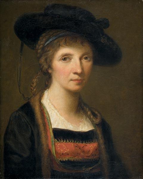 Self-portrait, 1781 - 安吉莉卡·考夫曼