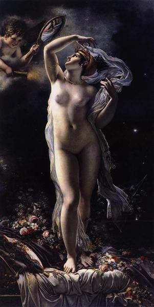Mademoiselle Lange as Venus, 1798 - Anne-Louis Girodet