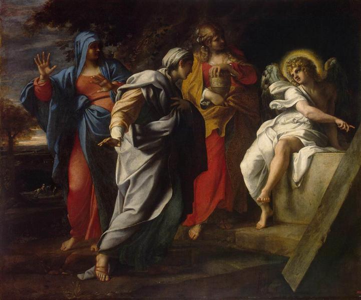 Holy Women at Christ' s Tomb, c.1590 - Annibale Carracci