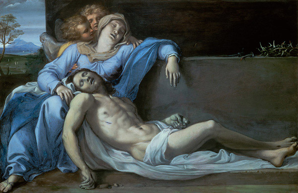 Pietà, 1603 - Аннібале Карраччі