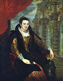 Portrait d'Isabella Brant - Antoine van Dyck