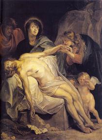 Daniel en el foso de los leones,  - Peter Paul Rubens 