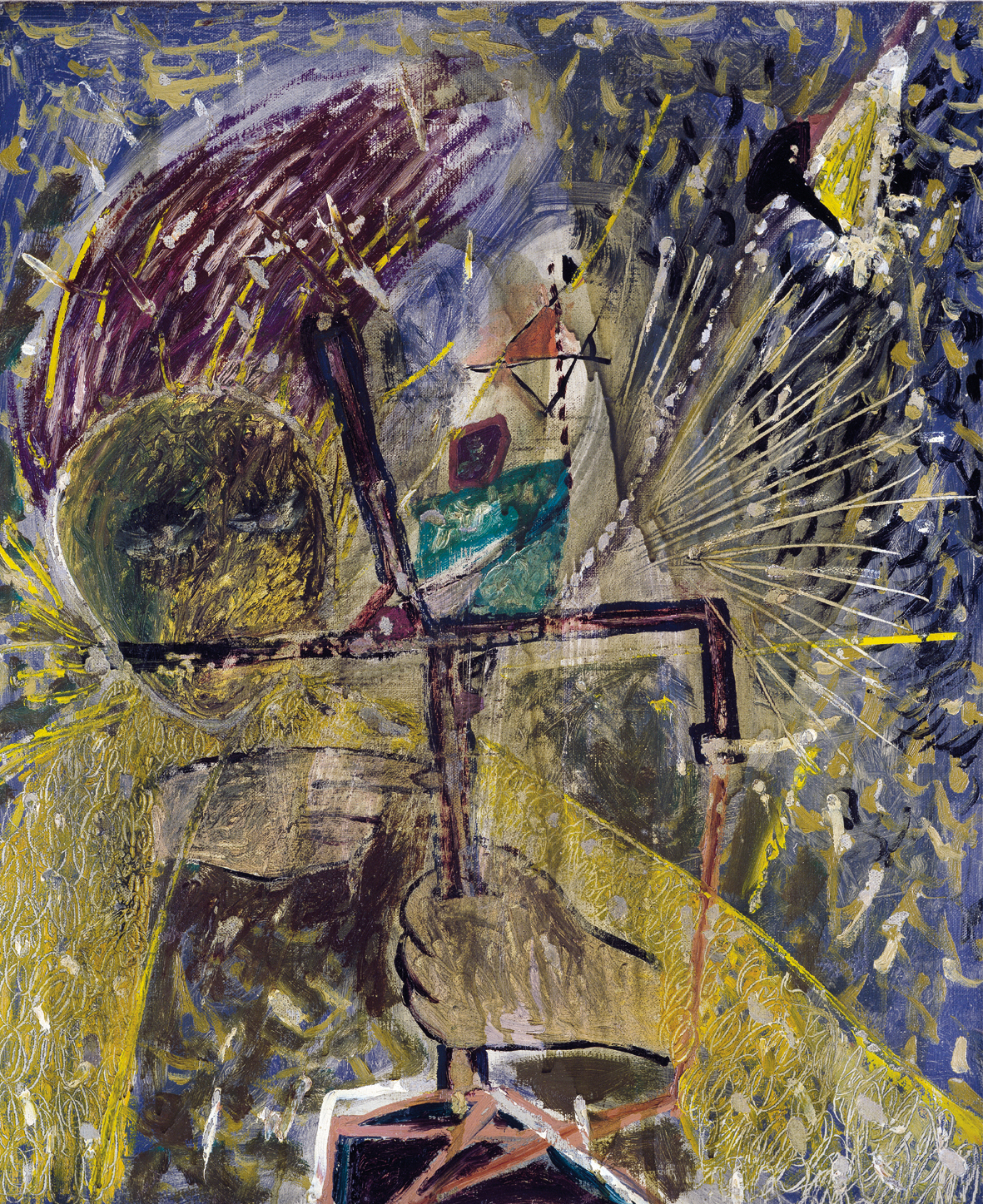 Personage 1947 Antoni Tapies WikiArt Personage 1947 Antoni Tapies WikiArt