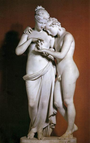 Cupido e Psiquê, 1800 - Antonio Canova