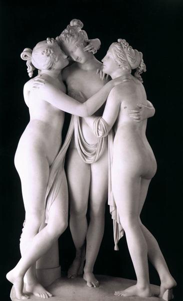 The Three Graces, 1817 - 安东尼奥·卡诺瓦