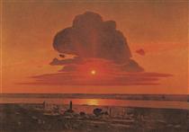 Червоний захід сонця - Архип Куїнджі