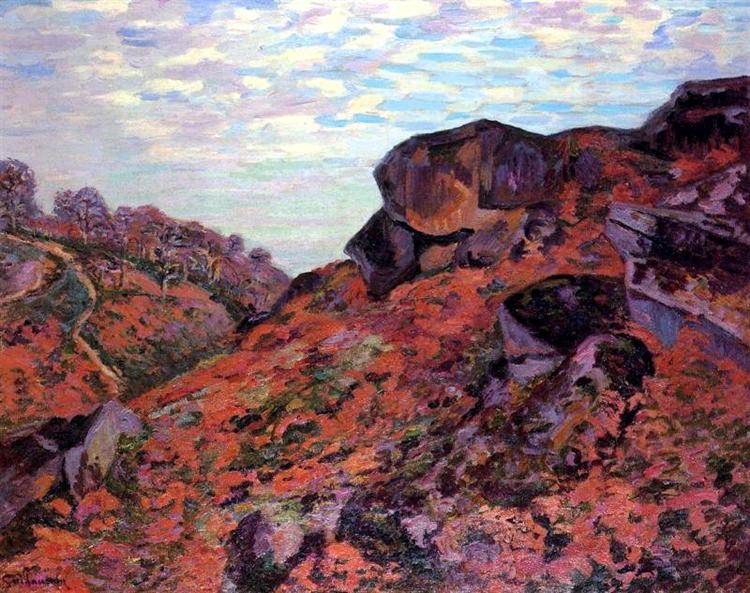 Crozant, les Monts Sedelle, matin, 1895 - Арман Гийомен