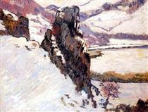 Creuse under the snow - Armand Guillaumin