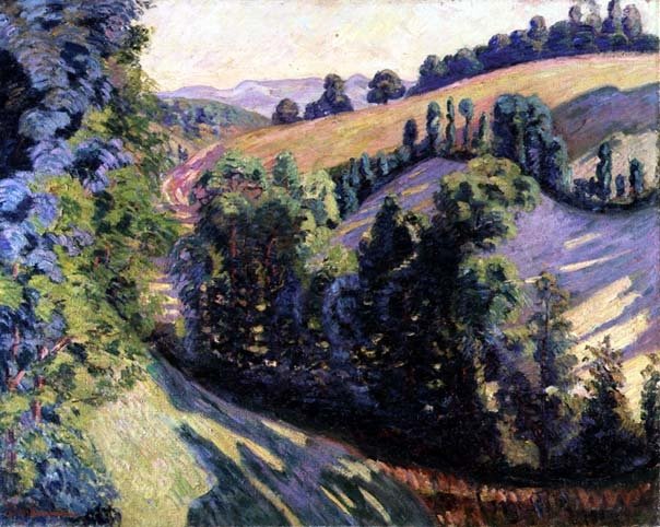 Landscape at Pontgibaud, c.1895 - Armand Guillaumin