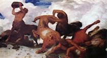 Battle of the Centaurs - Arnold Böcklin