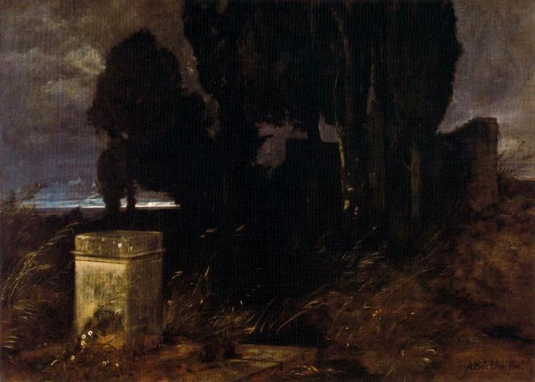 Sanctuary of Hercules, c.1880 - Арнольд Бёклин