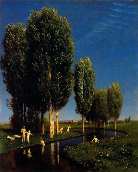 Der Sommertag, 1881 - Arnold Böcklin