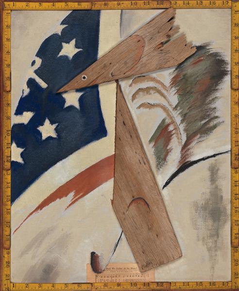 Portrait of Ralph Dusenberry, 1924 - Arthur Garfield Dove