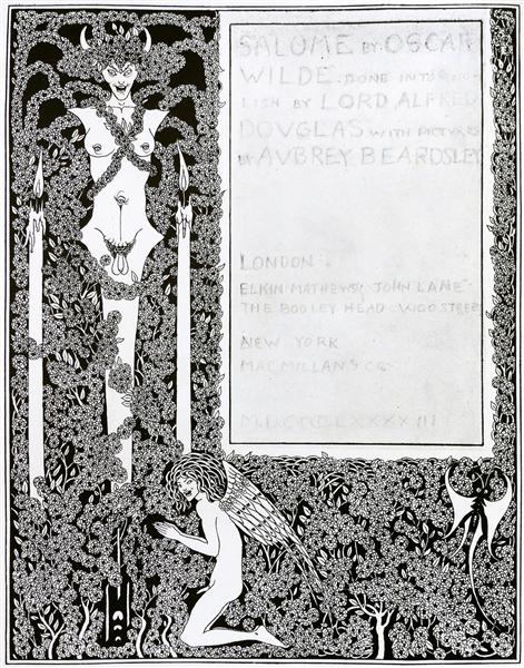 Title page, c.1893 - Обрі Бердслі