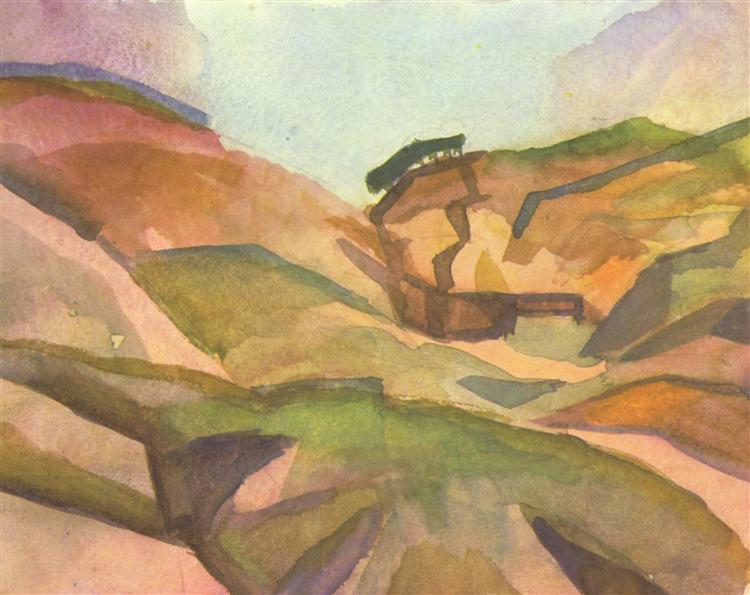 Gorge, 1914 - August Macke