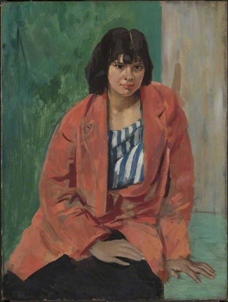 The Orange Jacket, 1916 - Augustus Edwin John