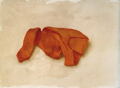 Orange Tie Folded, 1975 - Авігдор Аріха