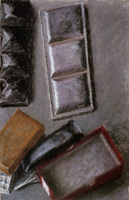 Watercolour Boxes, 1987 - Avigdor Arikha