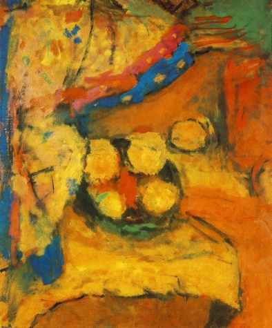 Still-life in Yellow, 1960 - Бела Чобель