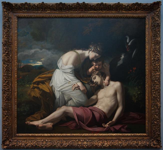 Venus Lamenting the Death of Adonis, 1768 - Бенджамин Уэст