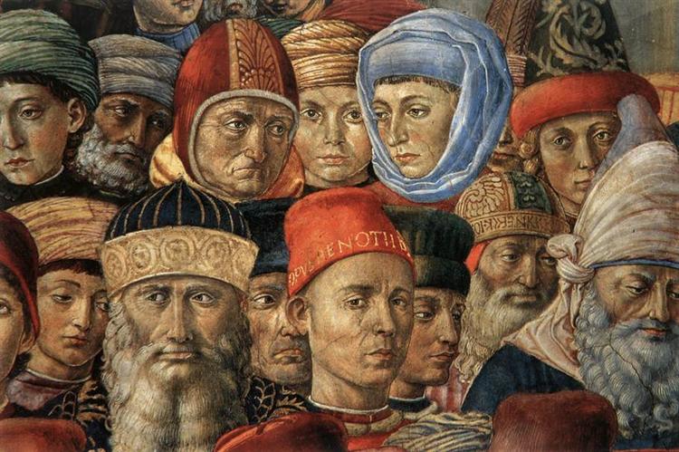Procession of the Magi (detail), 1459 - 1461 - Беноццо Гоццолі