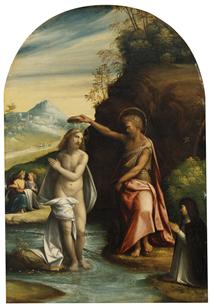 Baptism of Christ - Benvenuto Tisi da Garofalo