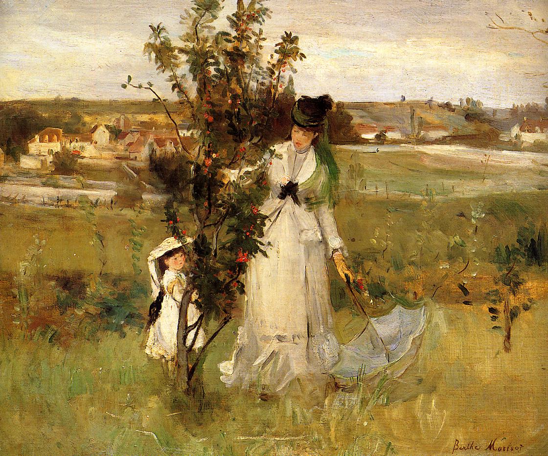 Hide and Seek, 1873 - Berthe Morisot - WikiArt.org