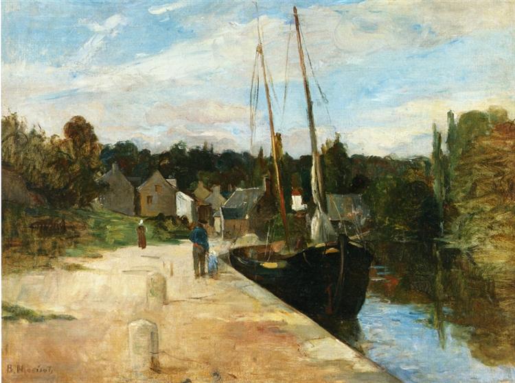 Rosbras, Brittany, 1866 - 1867 - Berthe Morisot