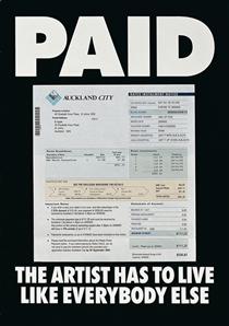 Paid: The artist has to live like everybody else - Билли Эппл