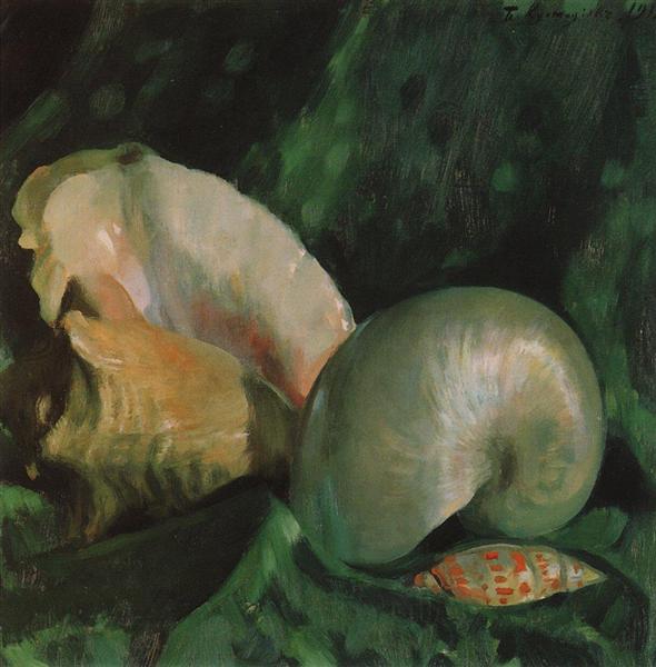 Shells, 1918 - Borís Kustódiev