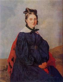 Alexina Ledoux - Jean-Baptiste Camille Corot