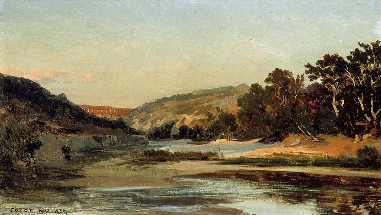 Aqueduct, 1839 - Jean-Baptiste Camille Corot
