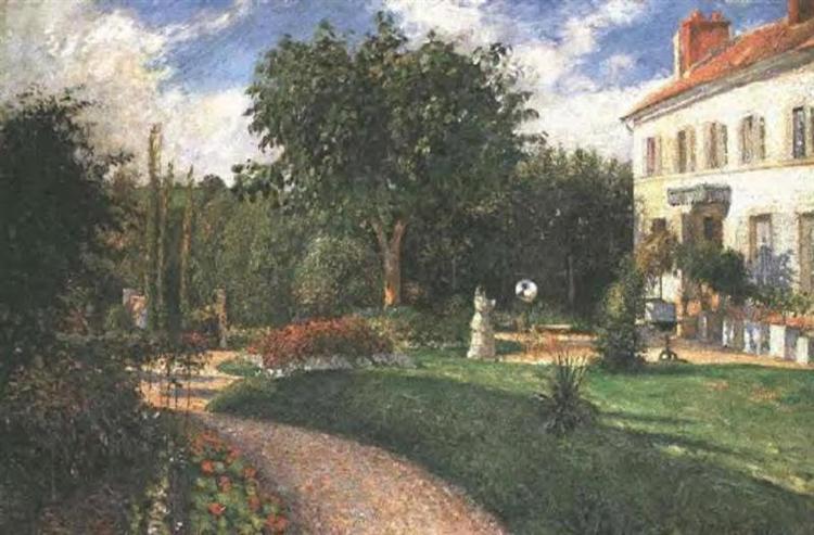 Garden of Les Mathurins, 1876 - Camille Pissarro