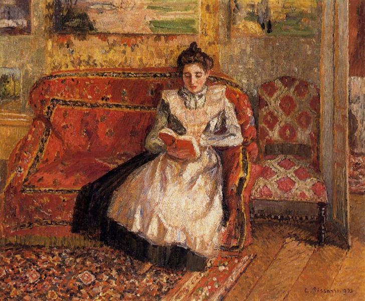Jeanne Reading, 1899 - 卡米耶·畢沙羅