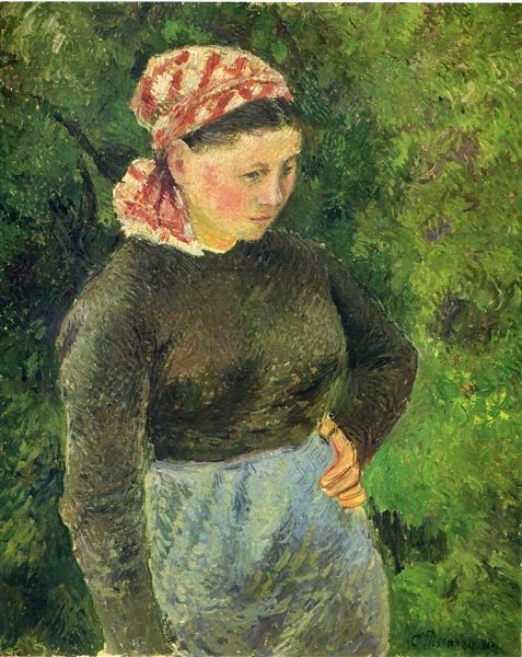 Peasant Woman, 1880 - Camille Pissarro