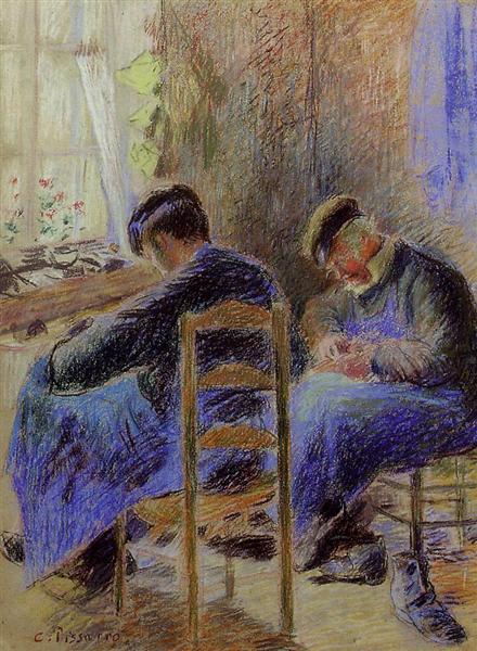Shoemakers, c.1878 - Camille Pissarro