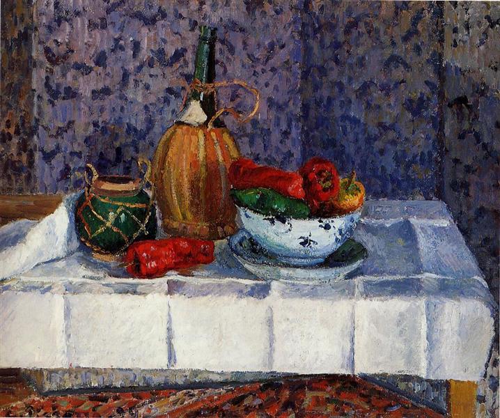 Still Life with Peppers, 1899 - 卡米耶·畢沙羅