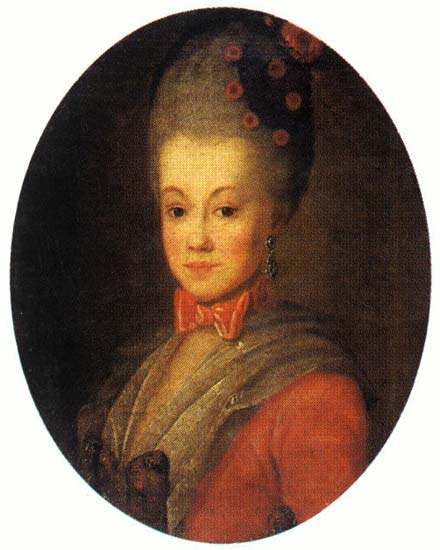 Natalia Ozerova, c.1770 - Carl-Ludwig Johann Christineck