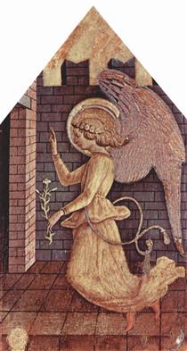Annunciation angel Gabriel - Carlo Crivelli