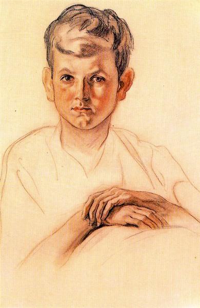 Portrait of Carlos Saenz de Tejada Benvenuti, 1941 - Карлос Саенс де Техада