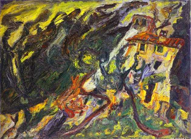 Gorge de Loup-sur-Vence, c.1923 - 柴姆‧蘇丁