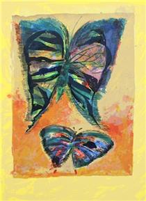 Butterflies - Charles Blackman
