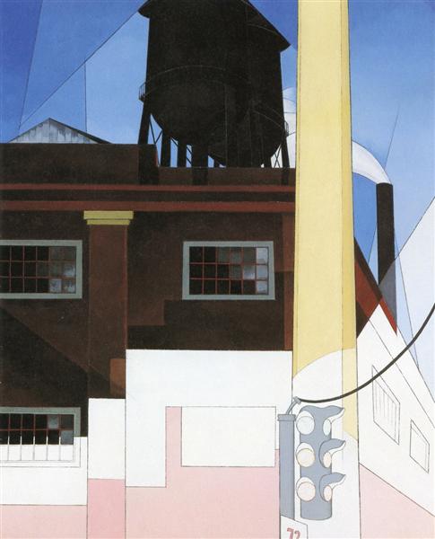 And the Home of the Brave, 1931 - Charles Demuth