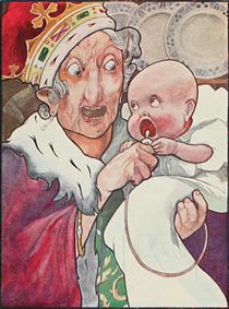 She began nursing her child again singing a sort of lullaby to it - Charles Robinson