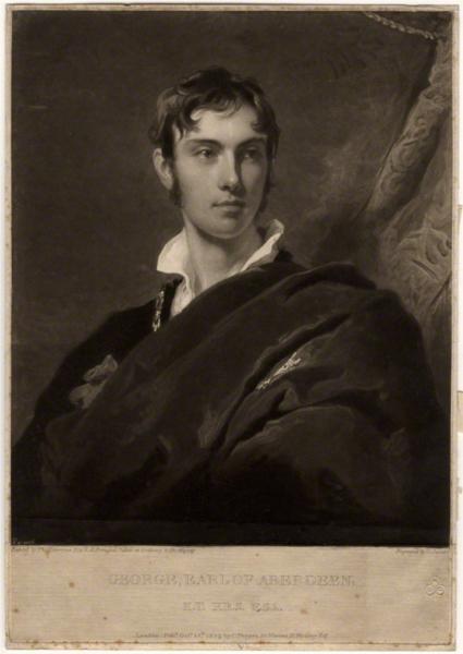 George Hamilton Gordon, 4th Earl of Aberdeen, 1809 - Чарльз Тёрнер