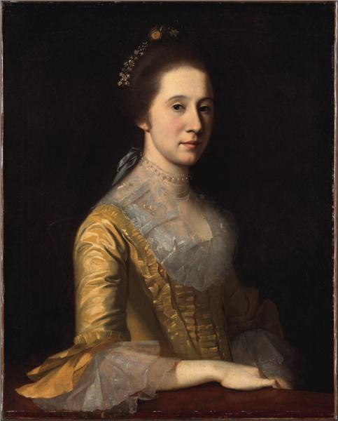 Margaret Strachan (Mrs. Thomas Harwood), 1771 - Charles Willson Peale