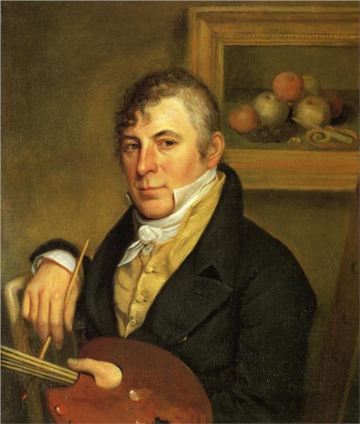Portrait of Raphaelle Peale, 1817 - Чарльз Уилсон Пил